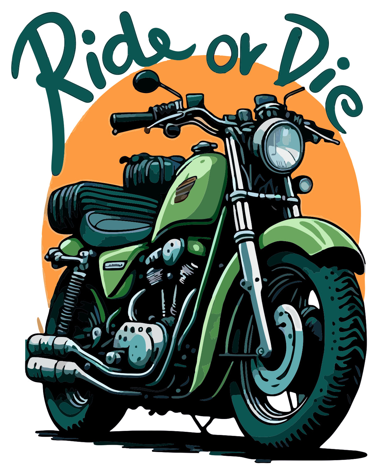 Ride Or Die Sticker