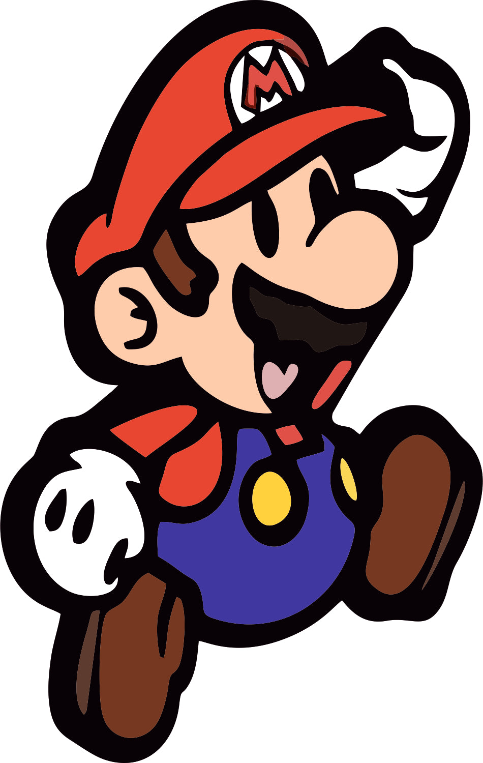 S Mario Sticker