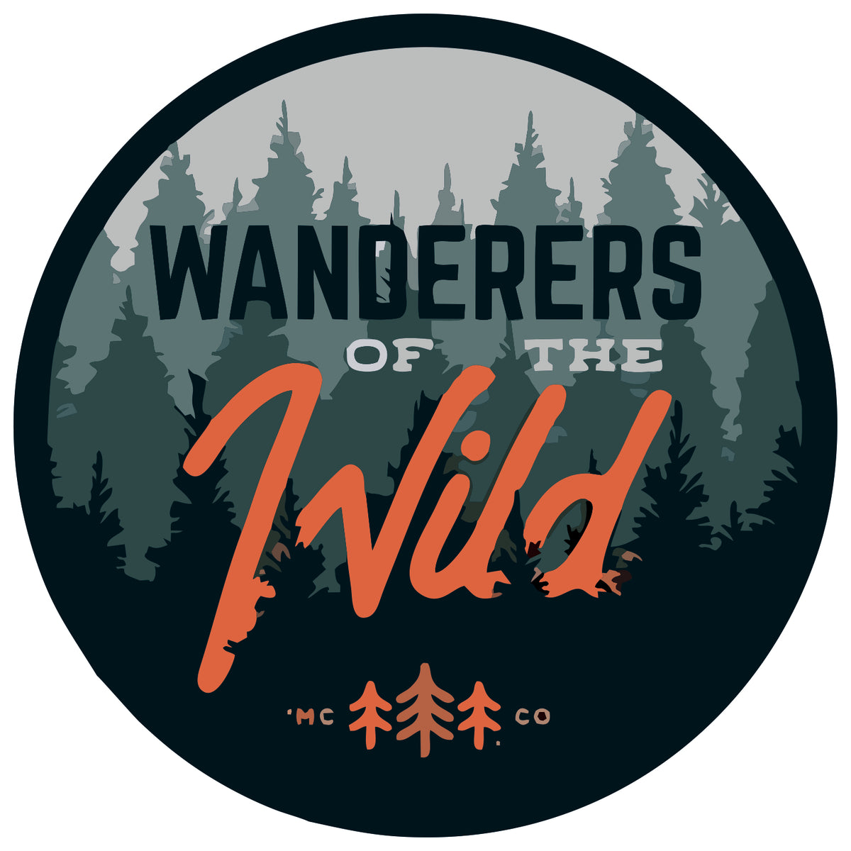 WANDERERS OF THE WILD STICKER