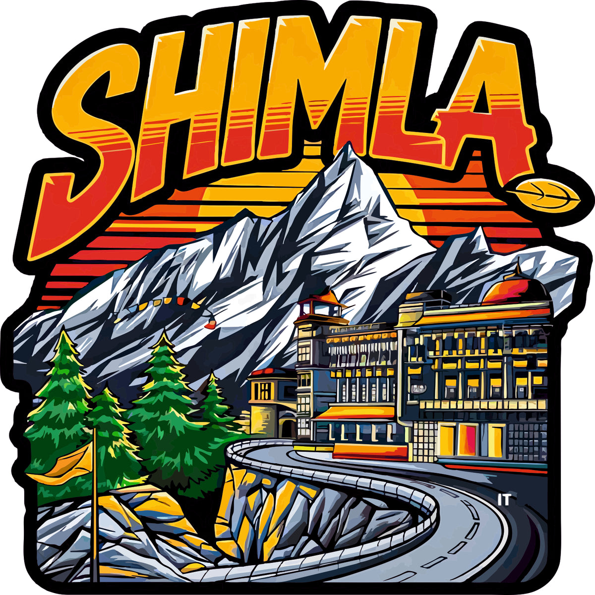 Shimla Sticker