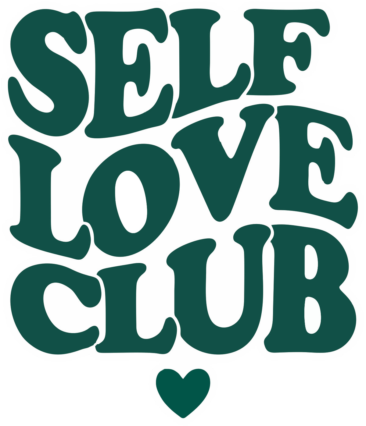 self love club sticker