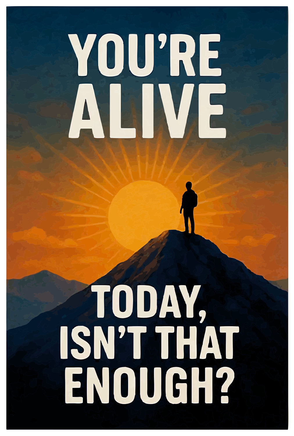 You'Re Alive Sticker