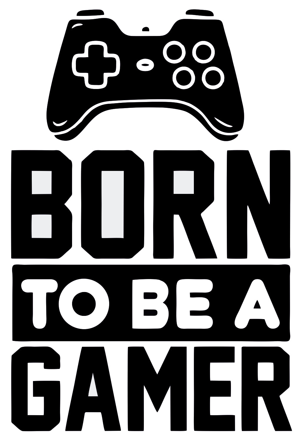 Born To Be Gamer Sticker