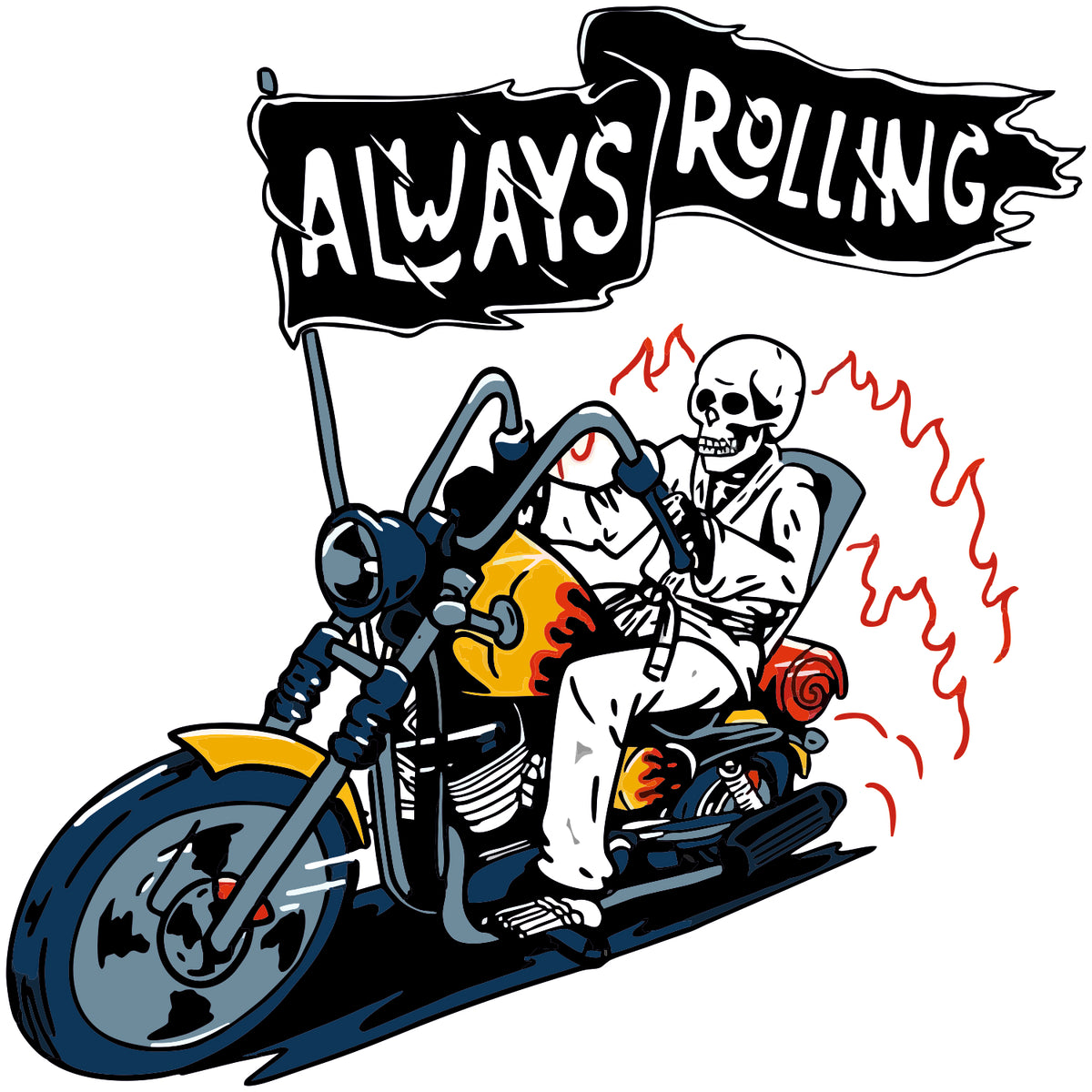 Always Rolling Sticker
