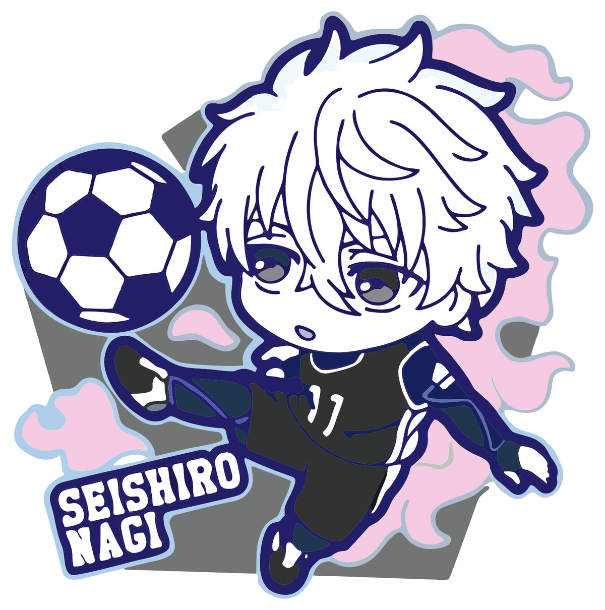Nagi Seishiro Chibi Sticker