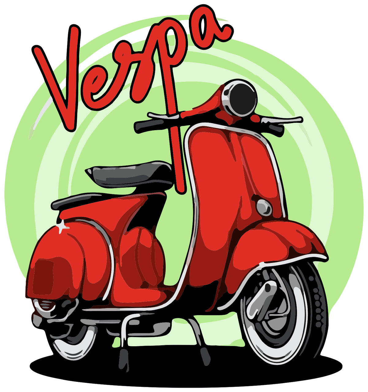 Vespa Sticker
