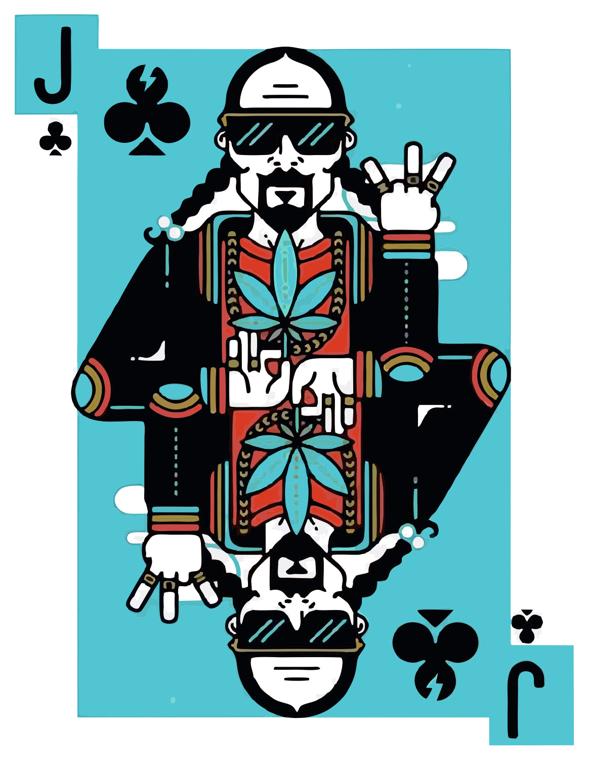 Snoop Dog Card Sticker