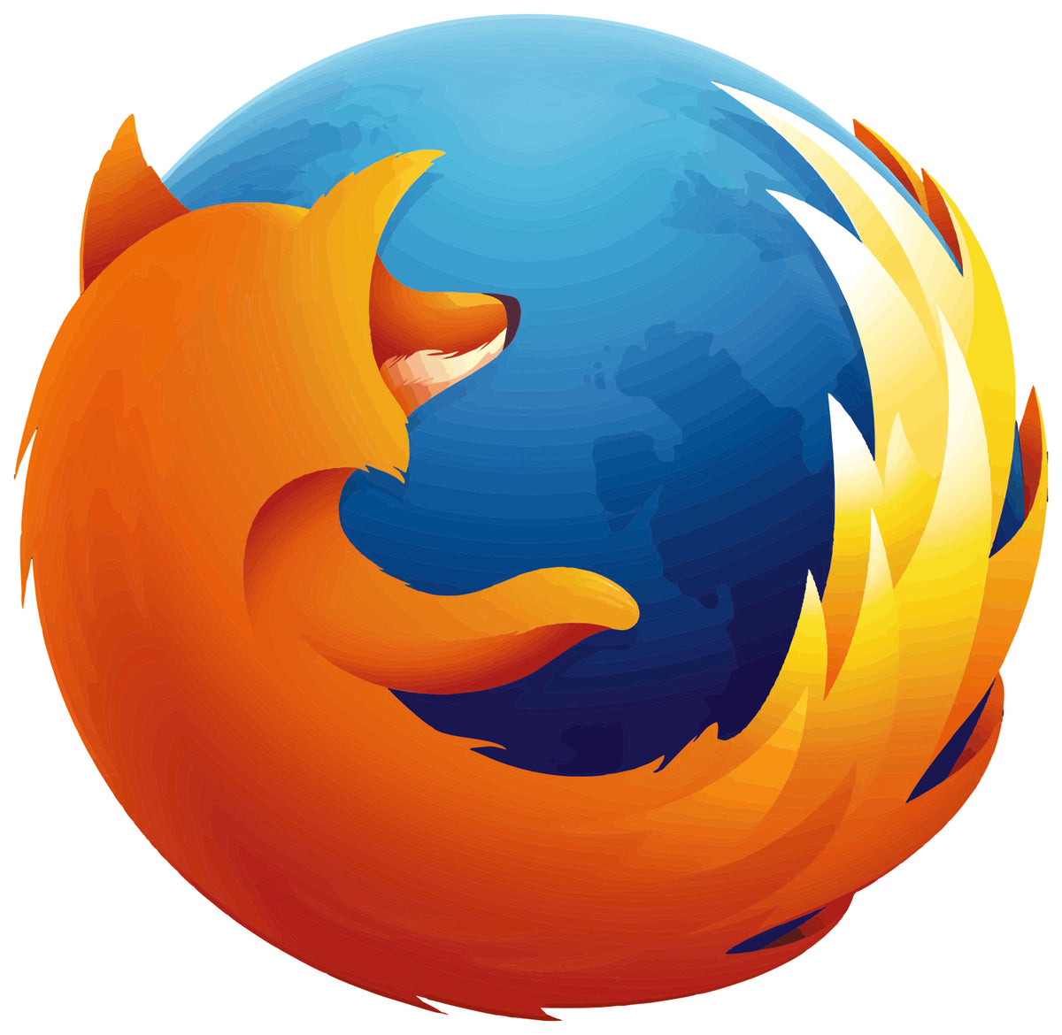 Firefox Sticker