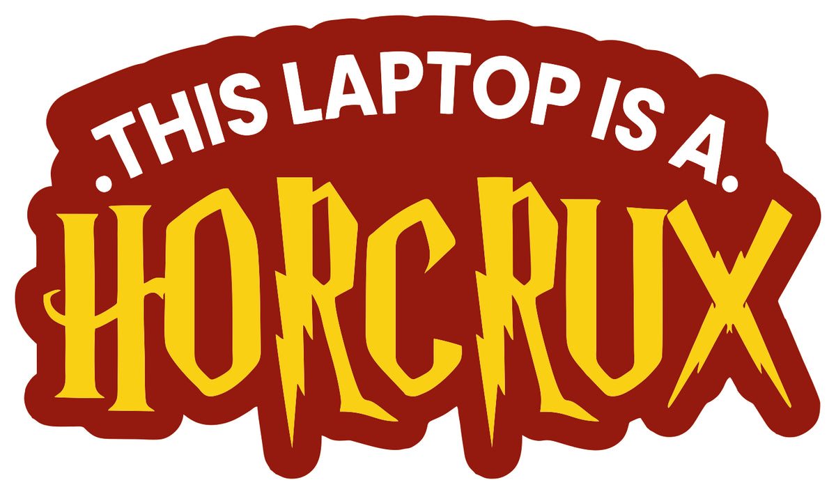This Laptop Is Horcrux Sticker