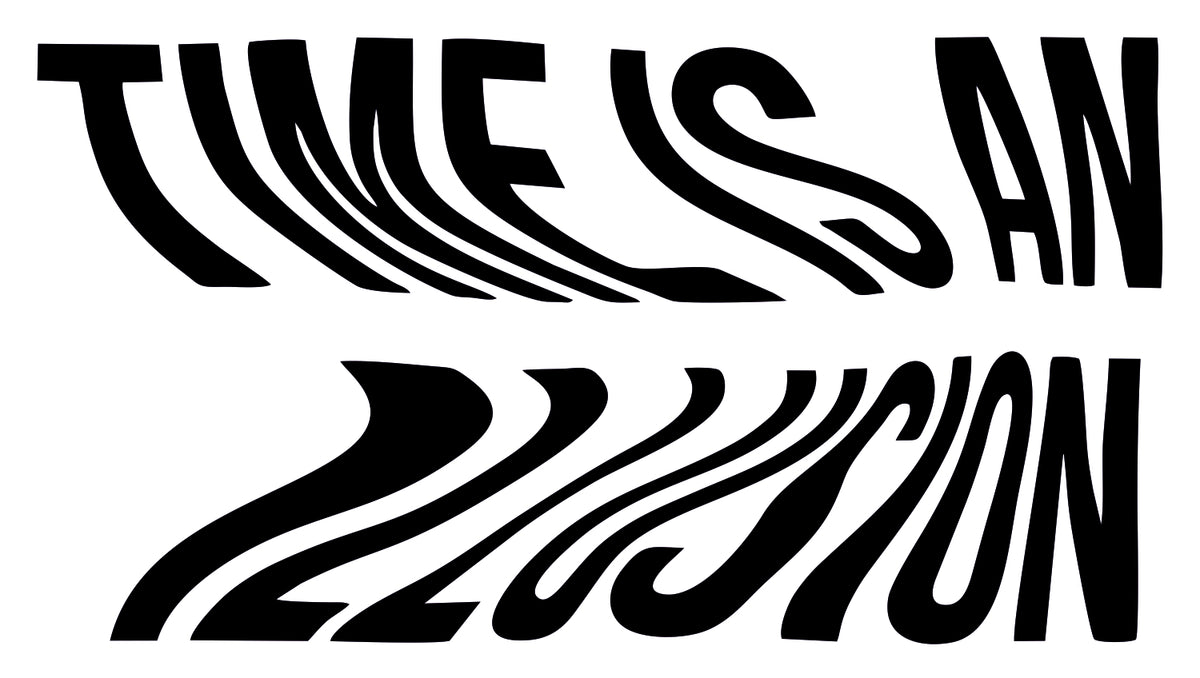 Time As An Illusion Sticker