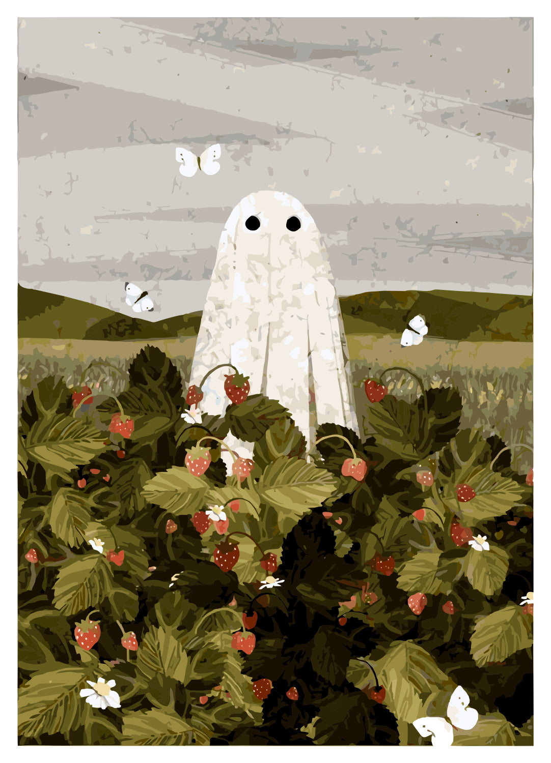 STRAWBERRY GARDEN STICKER
