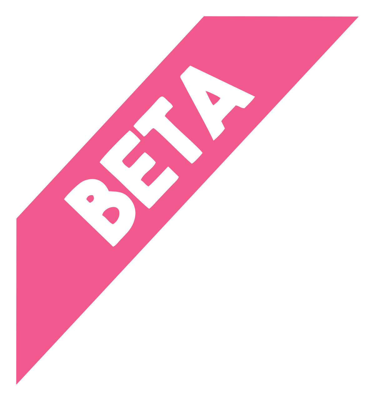 Beta Sticker