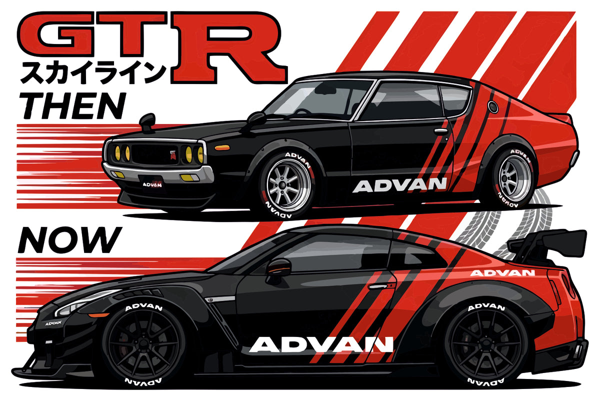 Gtr Advan Sticker
