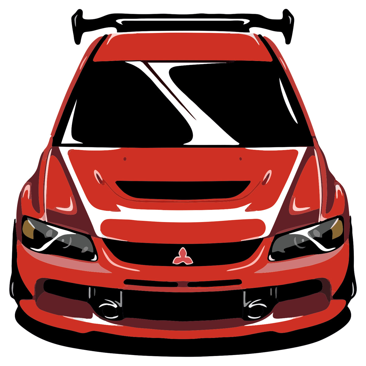 Mitsubishi Lancer Sticker