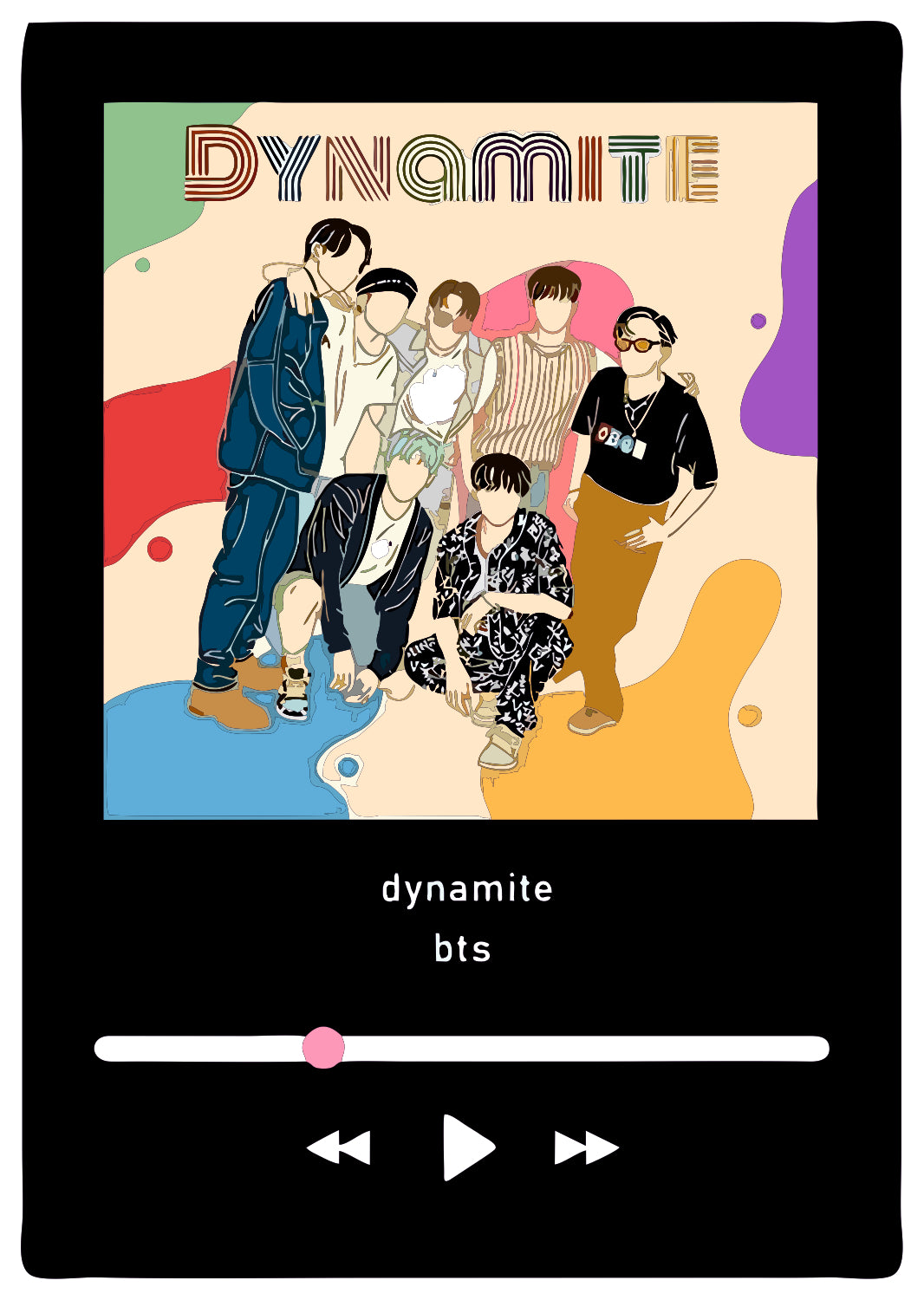 Dynamite Bts Sticker