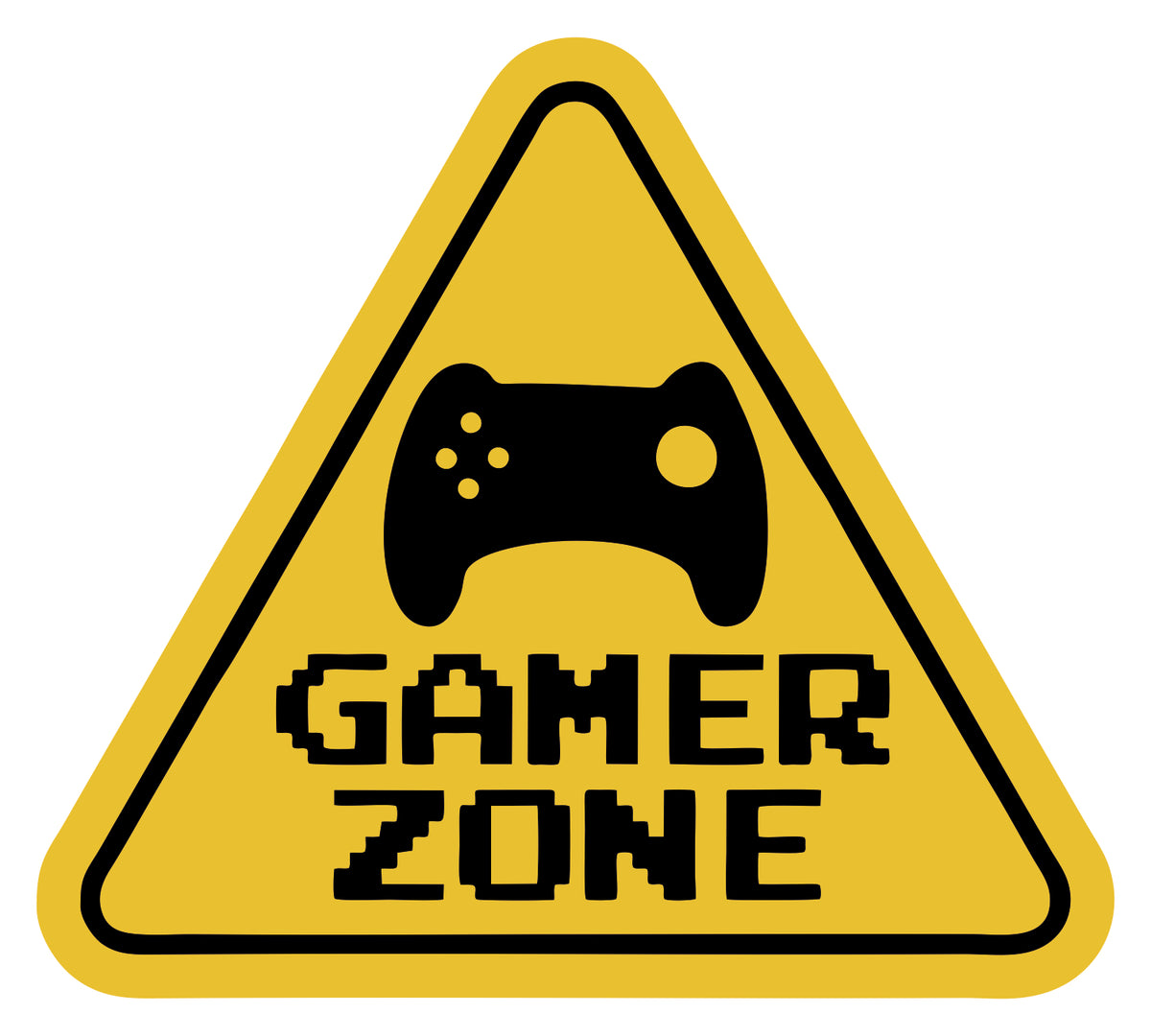 Gamer Zone Sticker