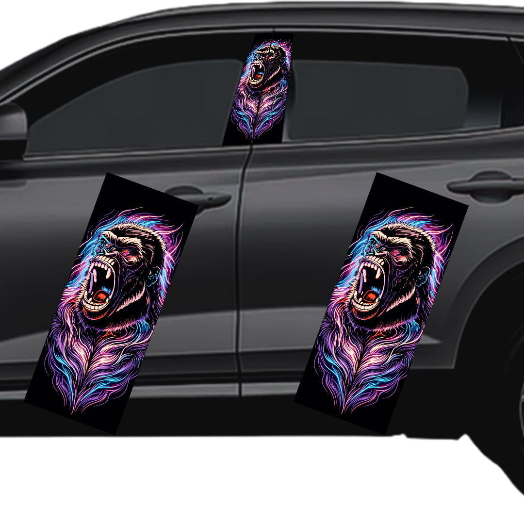 colorful gorilla