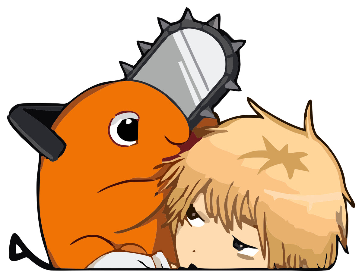 Pochita 0.1 Sticker